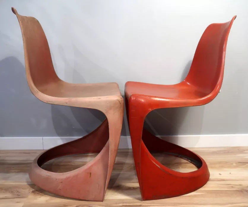 Krzesło model 290 proj. Steen Ostergaard dla CADO 1966, Krywałd