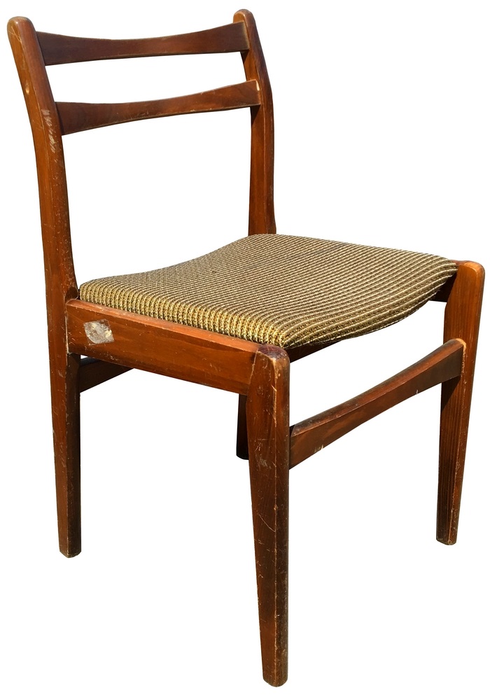 Krzesło Daniel-1 prod. Opolskie Fabryki Mebli, Zakład Nr 5 w Paczkowie (1985)